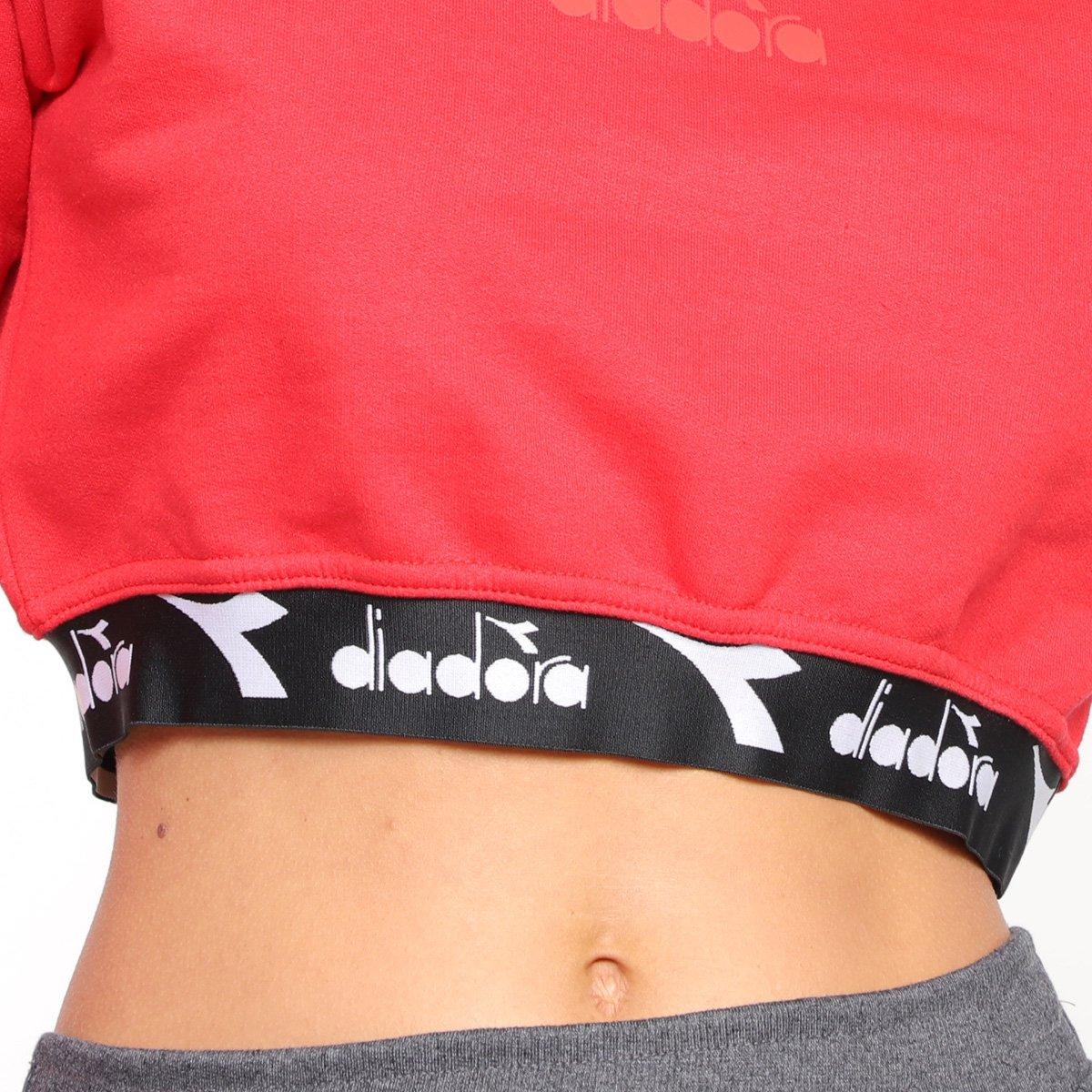 Moletom Cropped Diadora Dia Feminino - 3