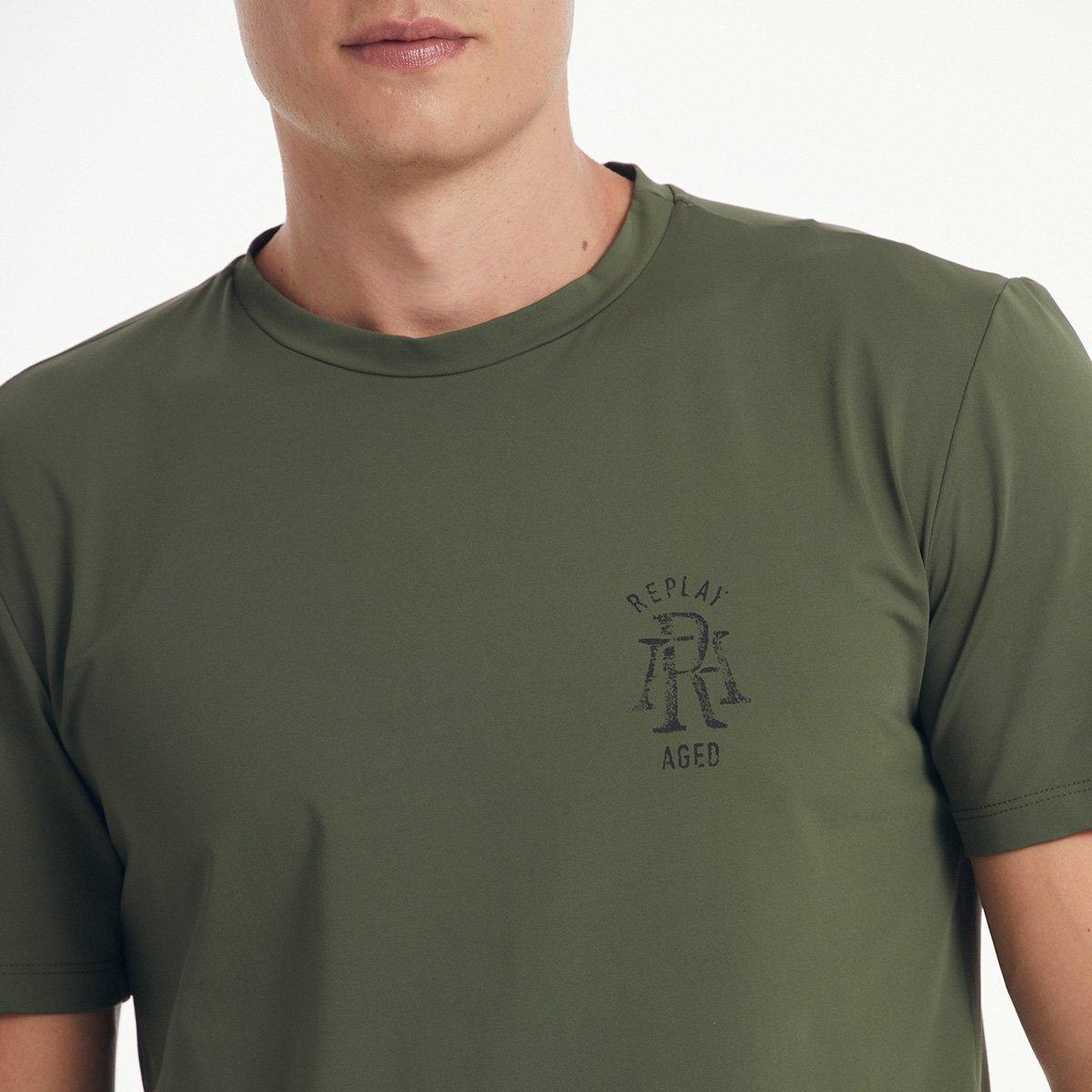 Camiseta Replay Bamboo Masculina - 3