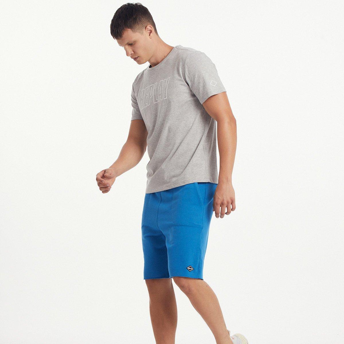 Bermuda Moletom Replay Lisa Masculina - 6