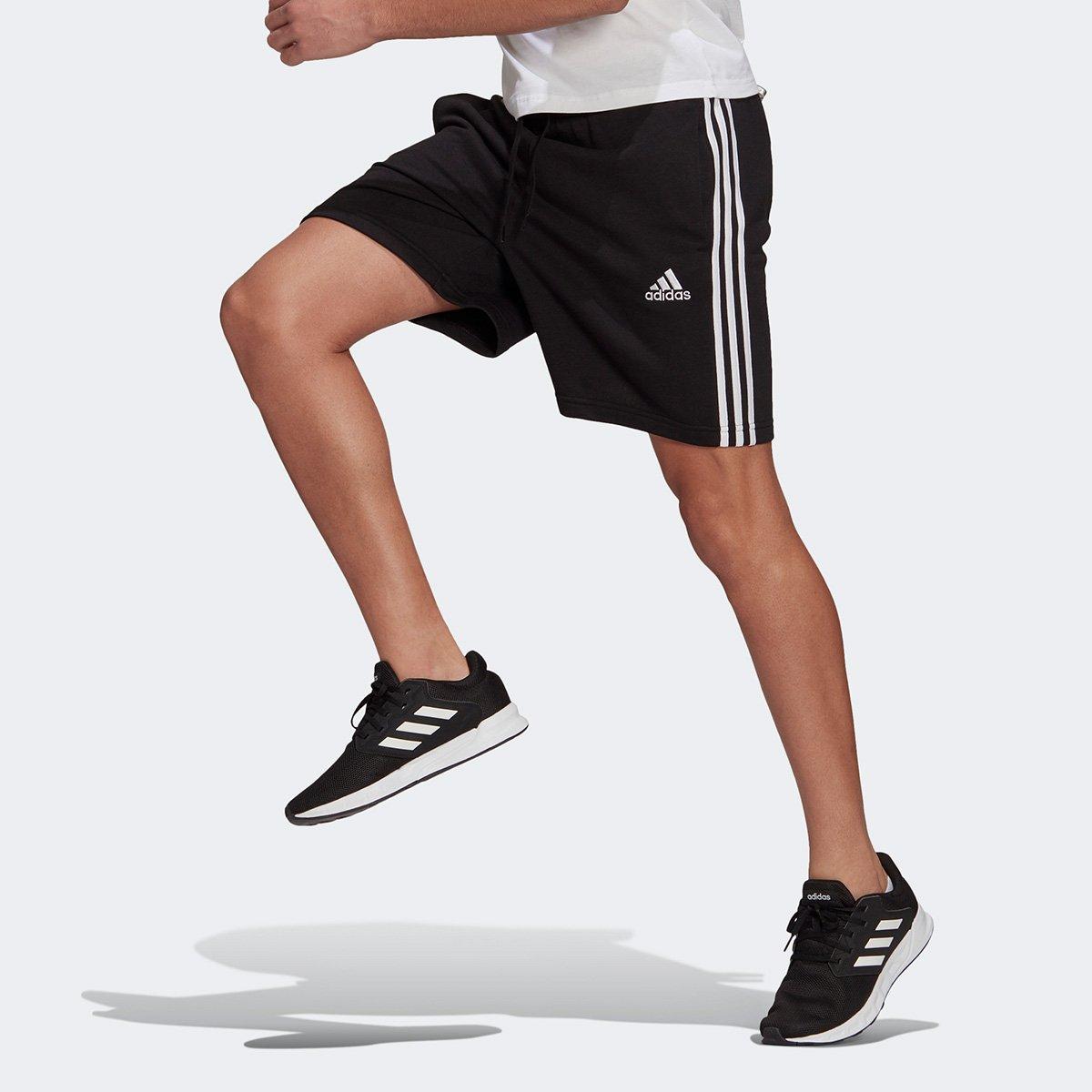 Short Adidas Essentials 3 Listras Masculino - 1