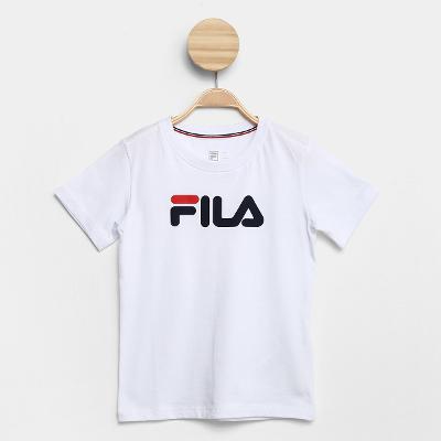 Camiseta Infantil Fila Letter