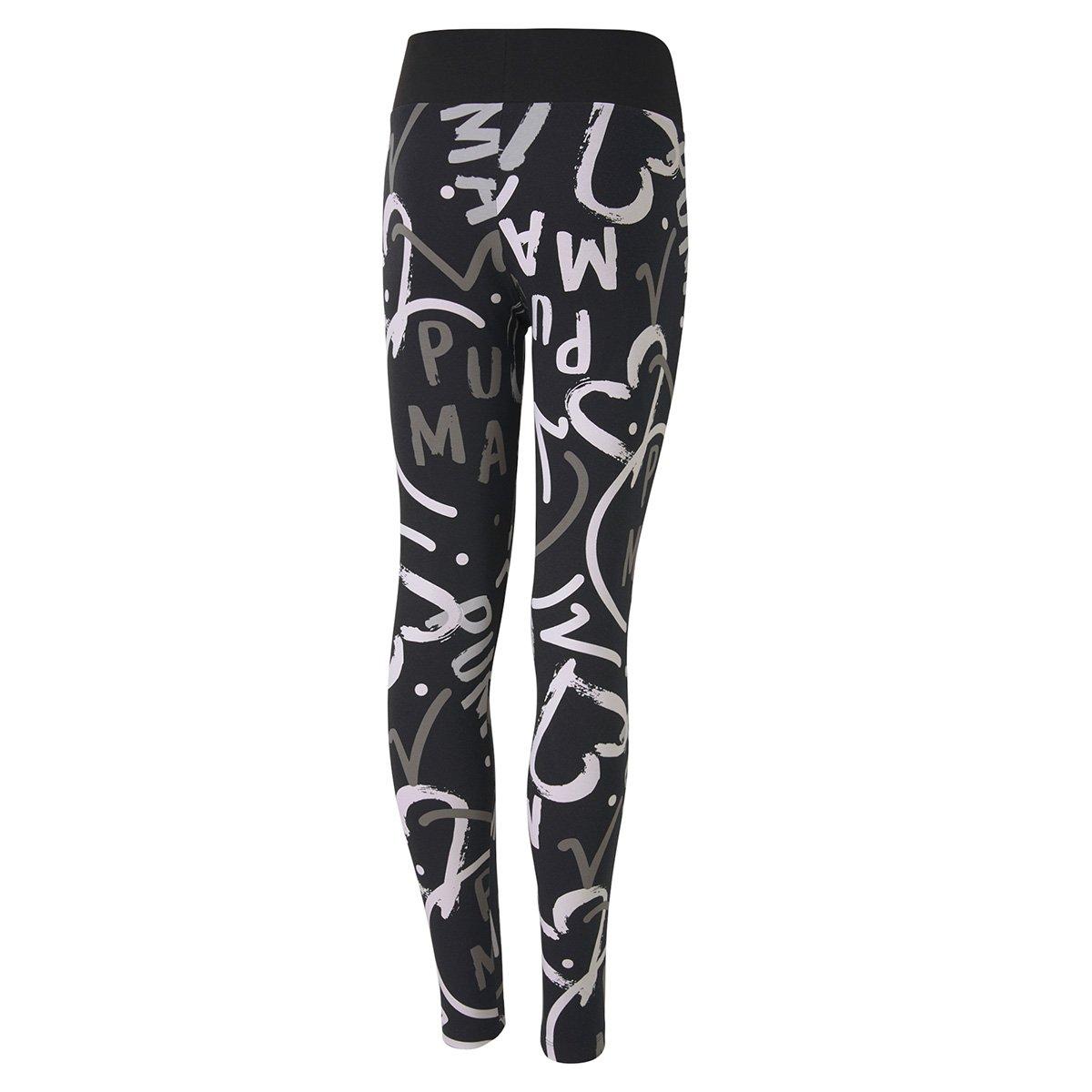 Calça Legging Infantil Puma Alpha AOP Feminina - 2