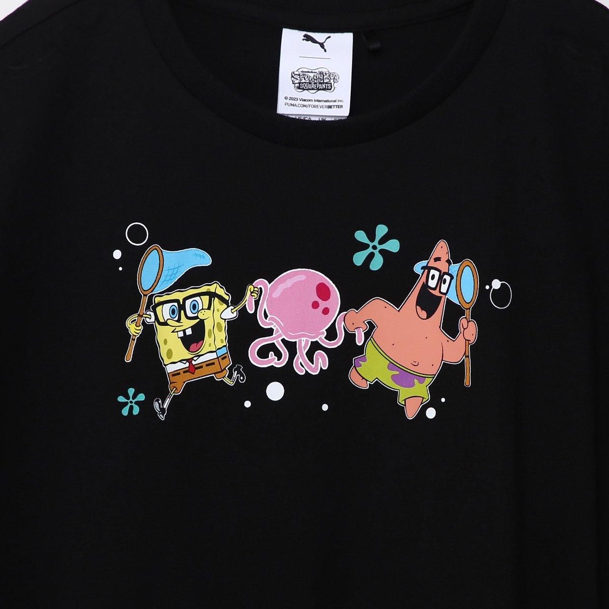 Camiseta Infantil Puma x Bob Esponja Menina - 2