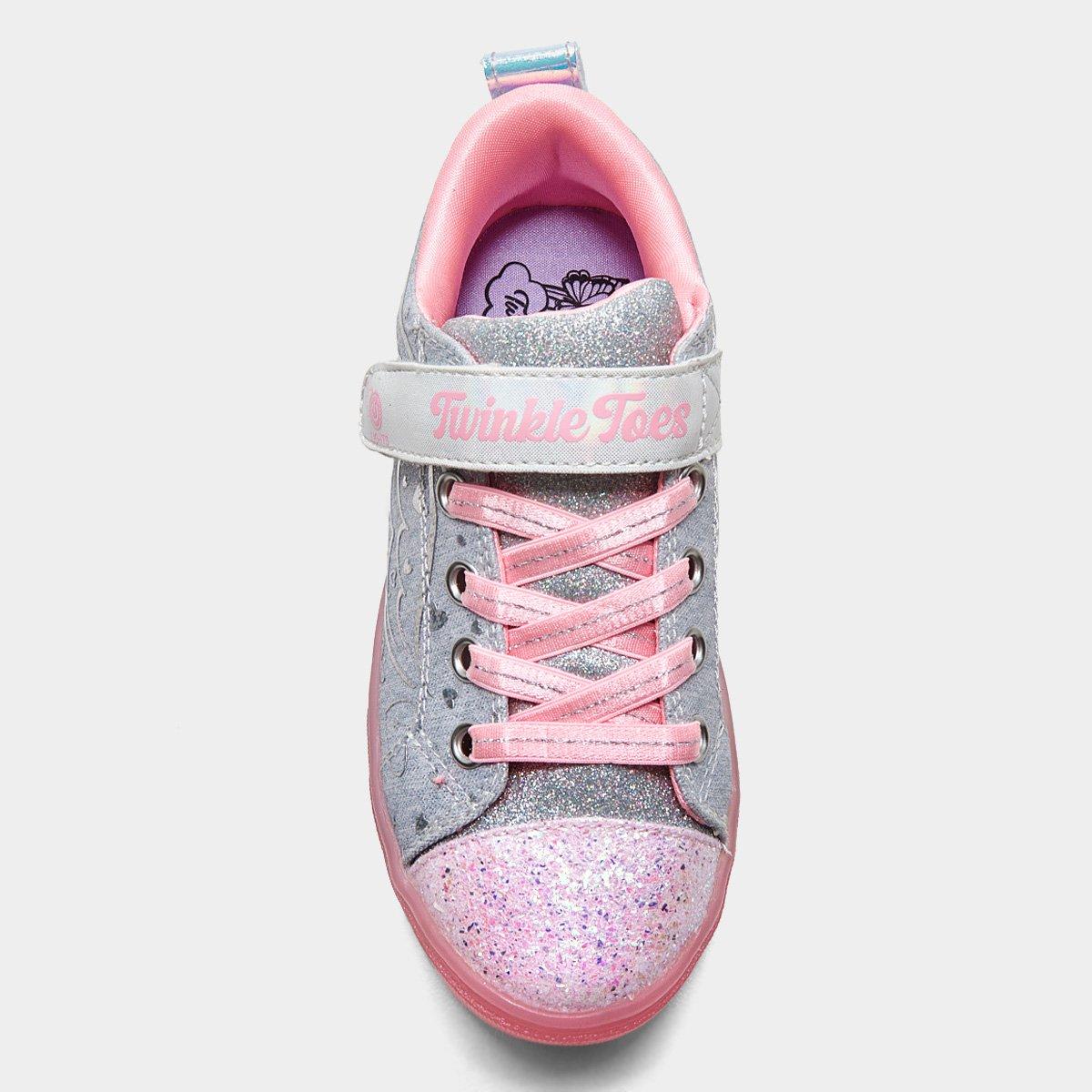 Tênis Infantil Skechers Twinkle Sparks Ice Menina - 5