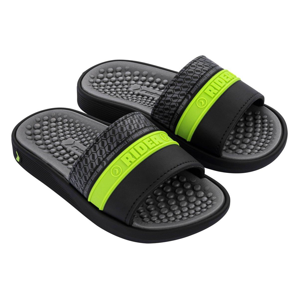 Chinelo Juvenil Rider Pump Slide Unissex - 1