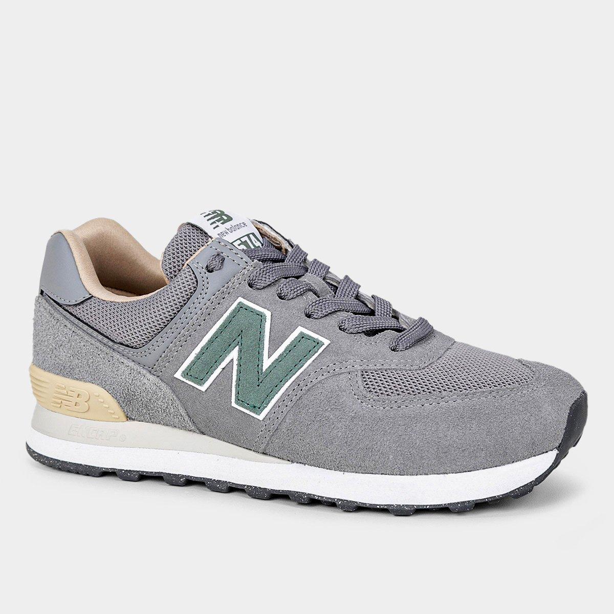 Tênis Couro New Balance 574 V'2 Feminino - 3