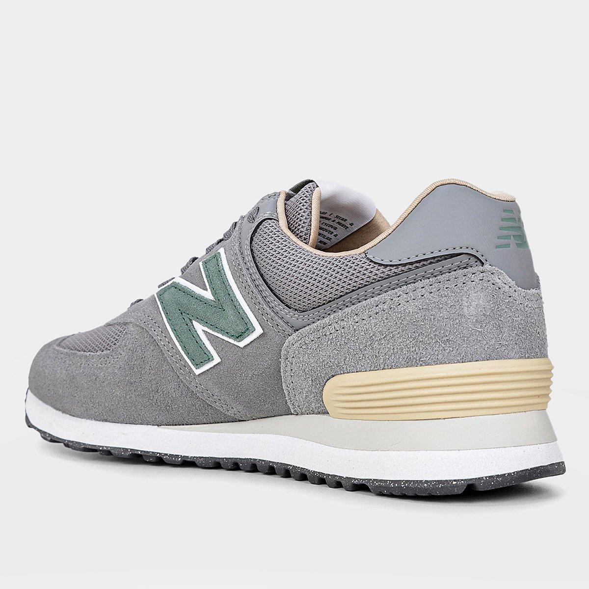 Tênis Couro New Balance 574 V'2 Feminino - 4