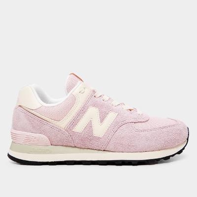 Tênis Couro New Balance 574 V'2 Feminino