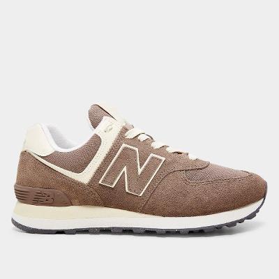 Tênis Couro New Balance 574 V'2 Feminino
