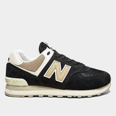 Tênis Couro New Balance 574 V'2 Feminino