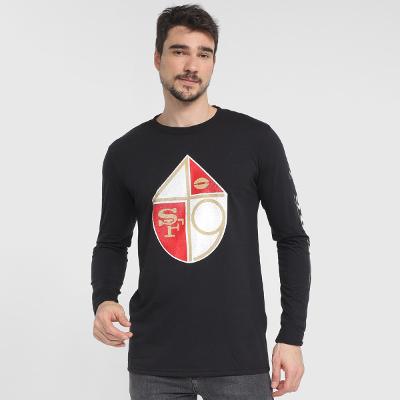 Camiseta Nike NFL San Francisco 49ers Fashion Manga Longa Masculina