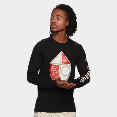 Camiseta Nike NFL San Francisco 49ers Fashion Manga Longa Masculina