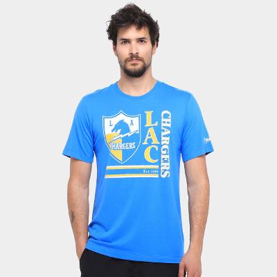 Camiseta Nike NFL Los Angeles Charges Triblend Logo Masculina