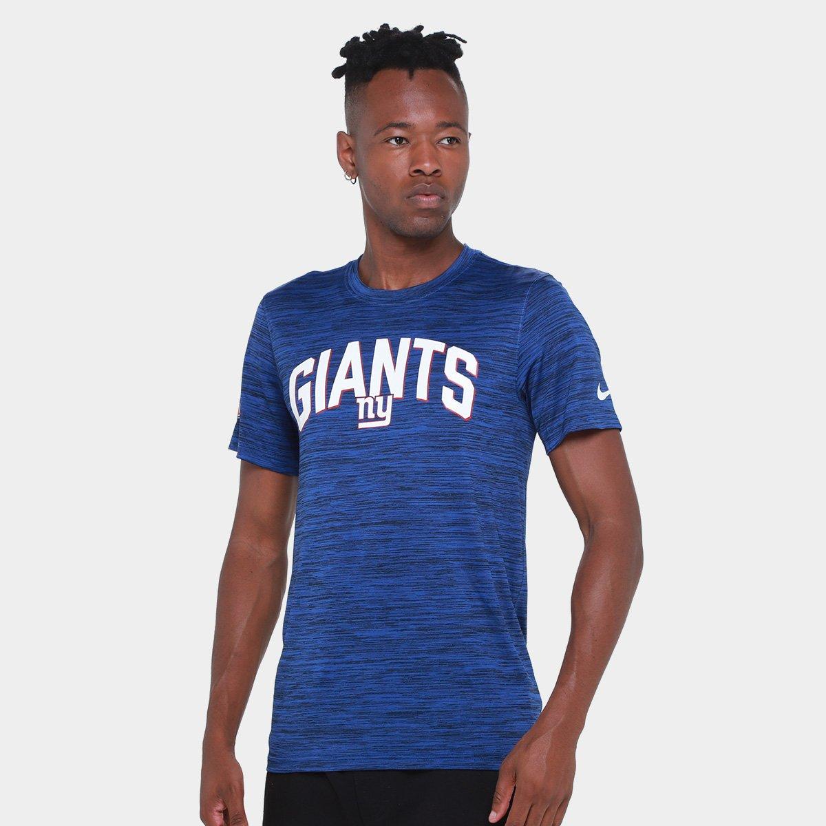 Camiseta Nike New York Giants Drop 2 Dri-FIT Team Velocity Masculina - 1