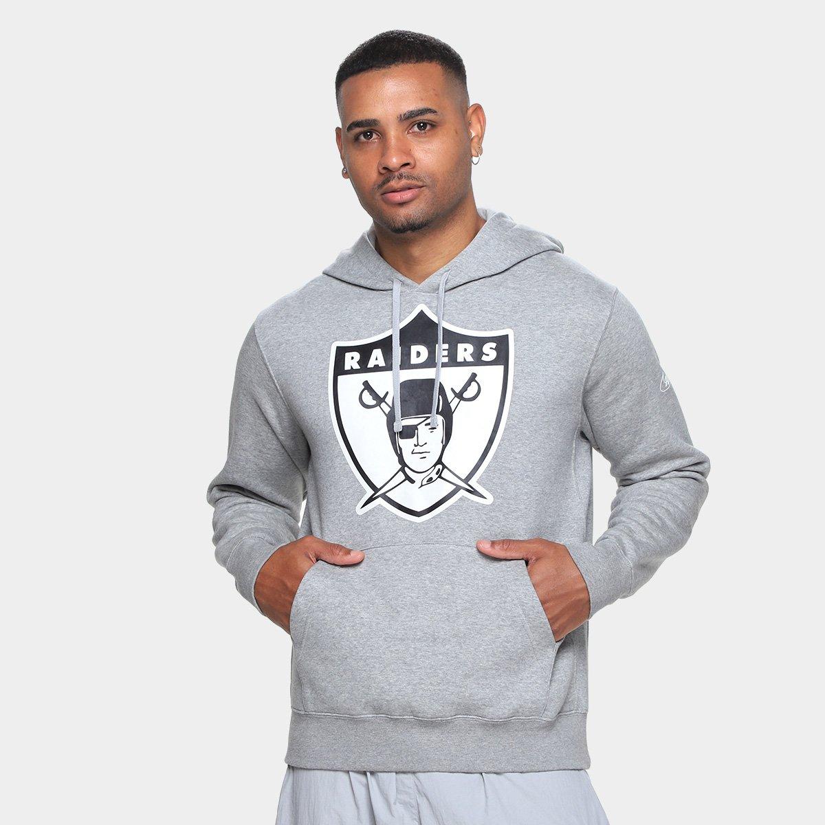Moletom NFL Las Vegas Raiders Nike C/ Capuz Masculino - 1