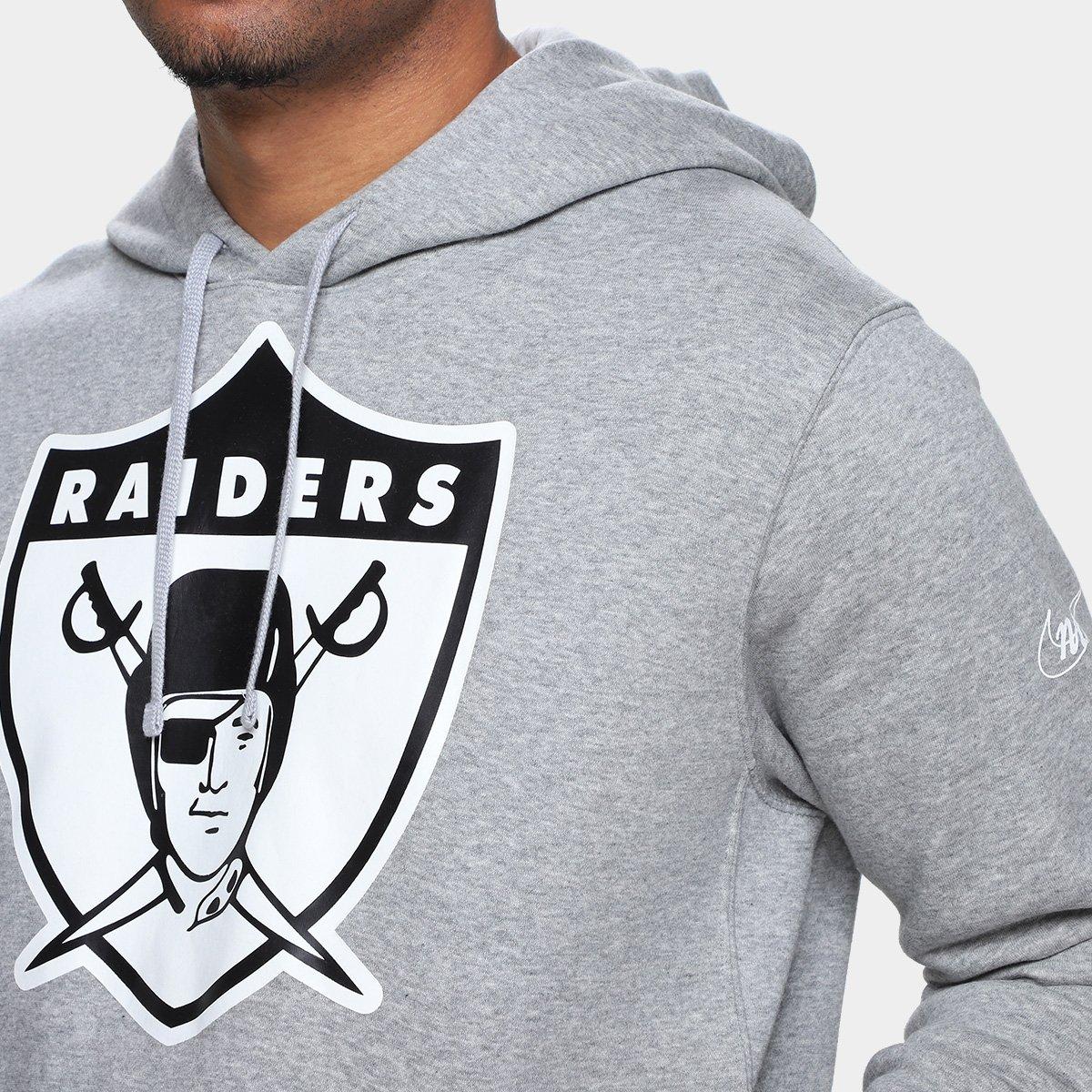 Moletom NFL Las Vegas Raiders Nike C/ Capuz Masculino - 3