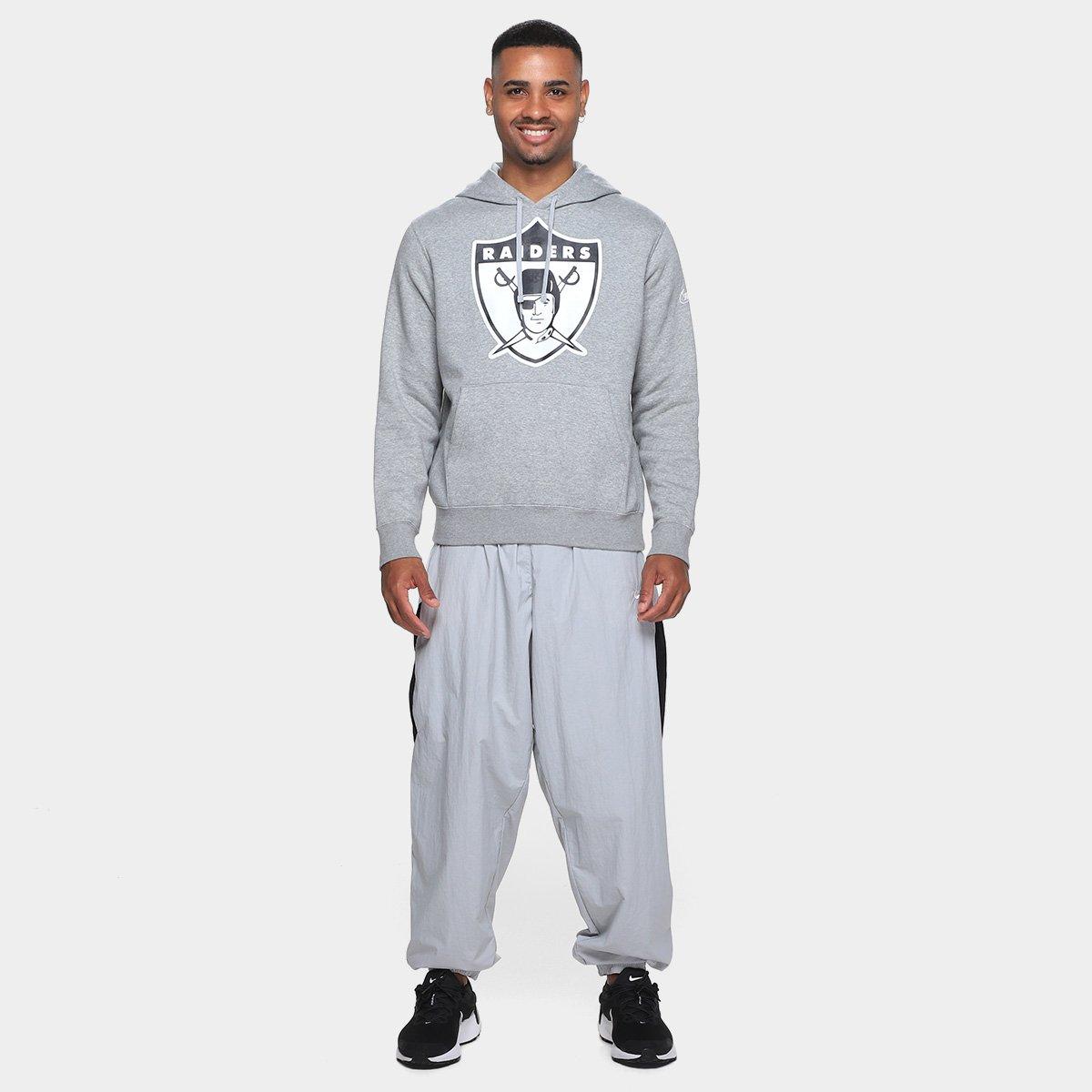 Moletom NFL Las Vegas Raiders Nike C/ Capuz Masculino - 4