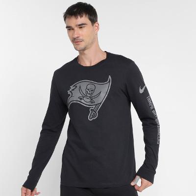 Camiseta Nike NFL Tampa Bay Buccaneers Reflective Essential Manga Longa Masculina