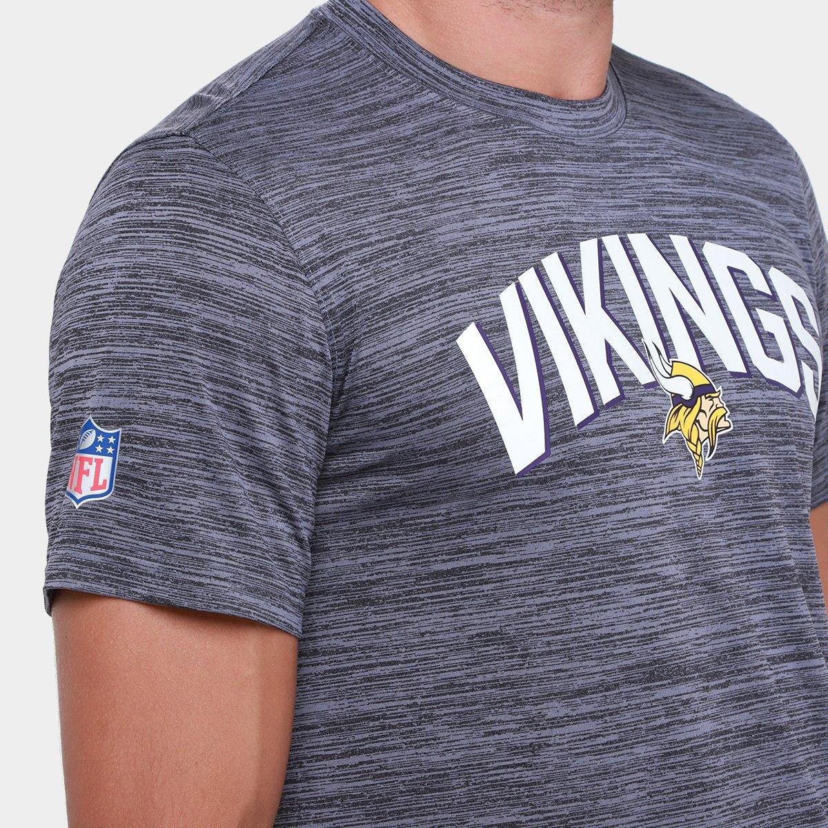 Camiseta NFL Minnesota Vikings Nike Drop 2 Dri-fit Team Velocity Masculina - 3