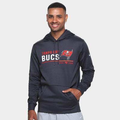 Moletom Nike NFL Tampa Bay Buccaneers Therma C/ Capuz Masculino