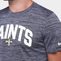 Camiseta NFL New Orleans Saints Nike Drop 2 Dri-fit Team Velocity Masculina - 3