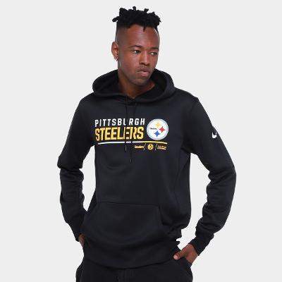 Moletom NFL Pittsburgh Steelers Nike C/ Capuz Masculino