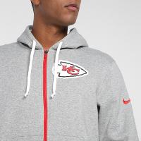 Blusa Moletom Nike NFL Kansas City Chiefs Fz Historic Lifestyle com Capuz Masculino - 3