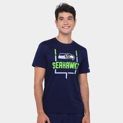 Camiseta Nike NFL Seattle Seahawks Legend Goal Post Masculina
