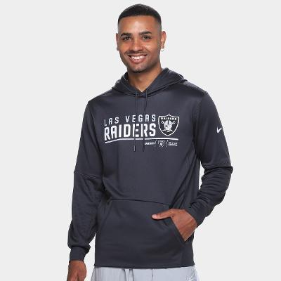 Moletom NFL Las Vegas Raiders Nike C/ Capuz Masculino
