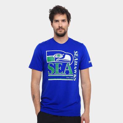 Camiseta Nike NFL Seattle Seahawks Triblend Logo Masculina