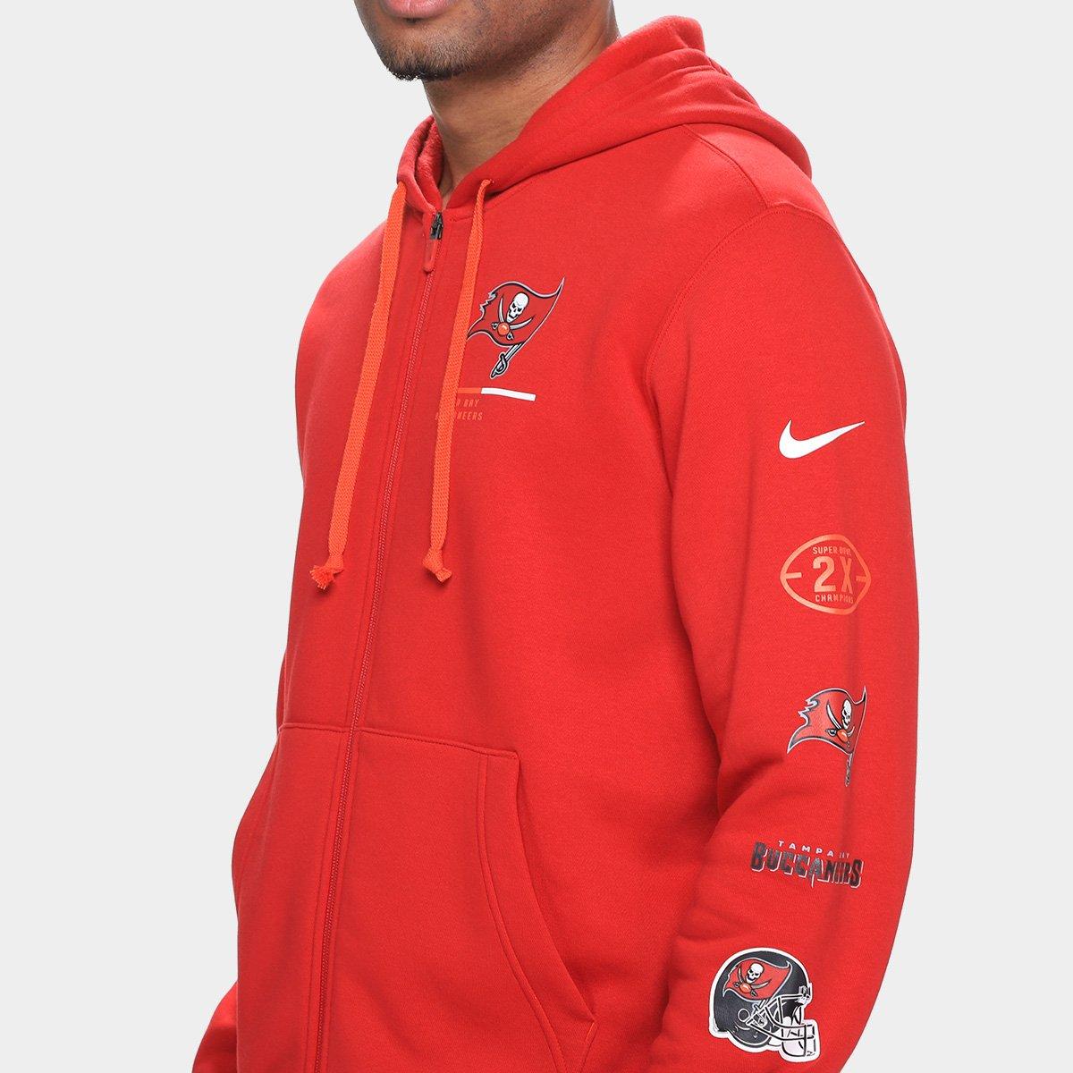 Moletom Nike NFL Tampa Bay Buccaneers Legacy Fz C/ Capuz Masculino - 3