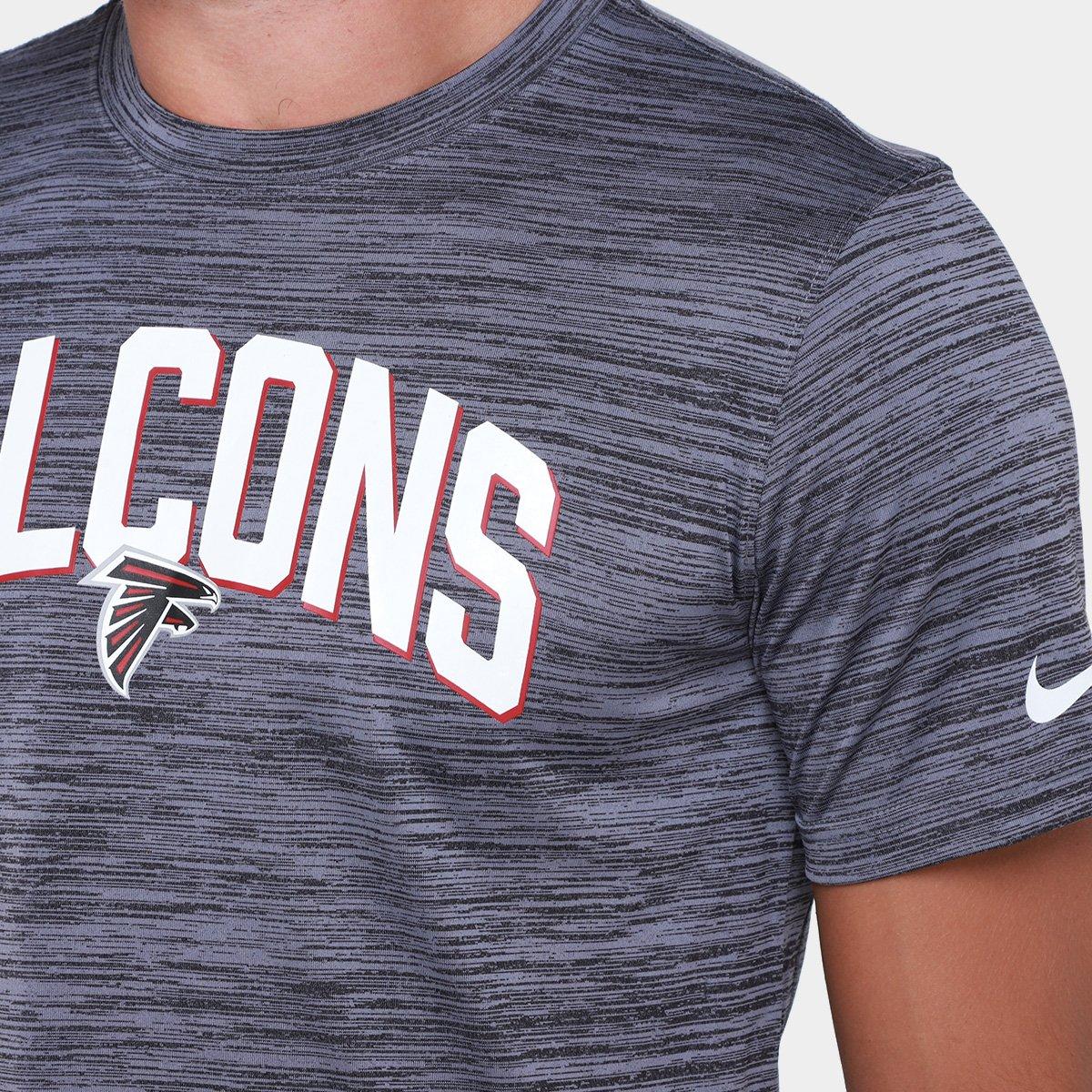 Camiseta NFL Atlanta Falcons Nike Drop 2 Dri-Fit Team Velocity Masculina - 3