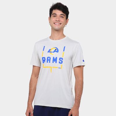Camiseta Nike NFL Los Angeles Rams Legend Goal Post Masculina