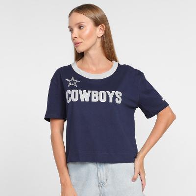 Camiseta Nike NFL Dallas Cowboys High Hip Fashion Feminina