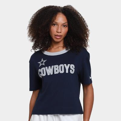 Camiseta Nike NFL Dallas Cowboys High Hip Fashion Feminina
