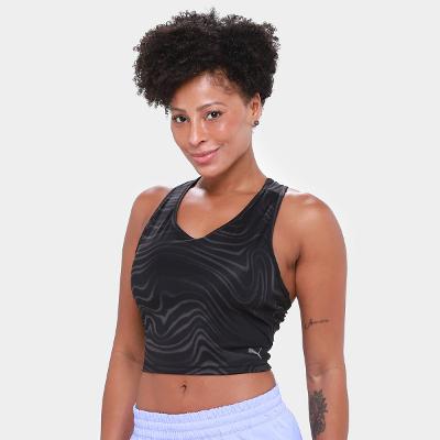 Top Cropped Puma Studio AOP