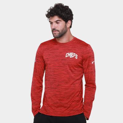 Camiseta Nike Kansas City Chiefs Drop 2 Dri-FIT Team Velocity Masculina