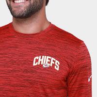 Camiseta Nike Kansas City Chiefs Drop 2 Dri-FIT Team Velocity Masculina - 3