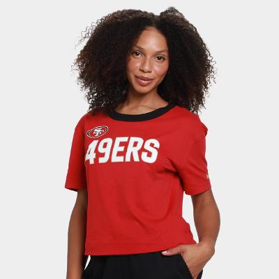 Camiseta Nike NFL San Francisco 49ers High Hip Fashion Feminina