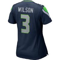 Camisa Seattle Seahawks Russell Wilson n° 3 Nike Game Feminina - 2