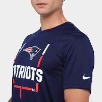 Camiseta Nike NFL New Egland Patriots Legend Goal Post Masculina - 3