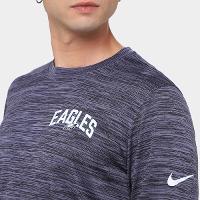 Camiseta Nike Philadelphia Eagles Drop 2 Dri-FIT Team Velocity Manga Longa Masculina - 3