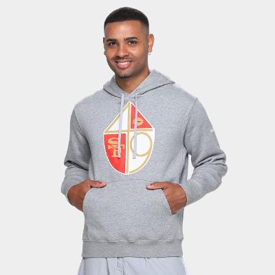 Moletom NFL San Francisco 49ers Nike C/ Capuz Masculino