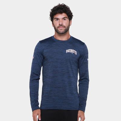 Camiseta Nike New England Patriots Drop 2 Dri-FIT Team Velocity Masculina
