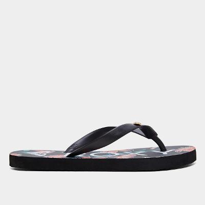 Chinelo Roxy Love Floral Sandals Feminino