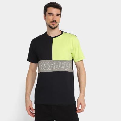 Camiseta Dc Shoes Geo Neon Cut Masculina