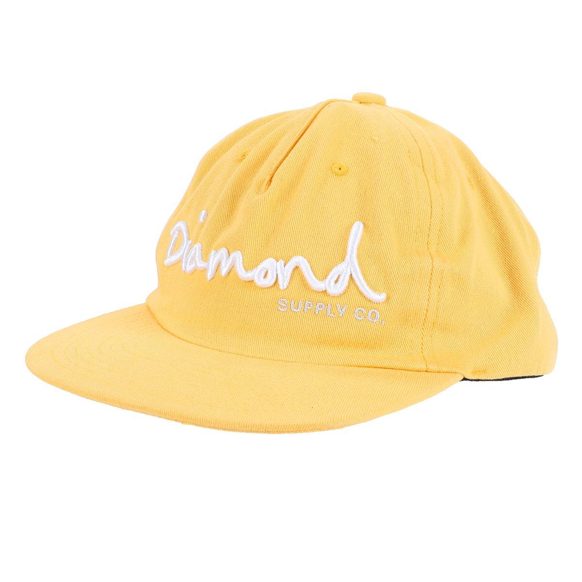 Boné Diamond Aba Reta Snapback Og Script Unstructured - 1