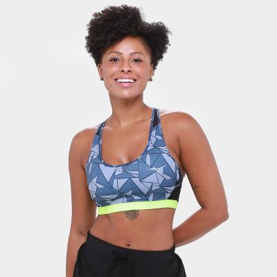 Top Mizuno Alpha Graphic Médio Suporte Feminino