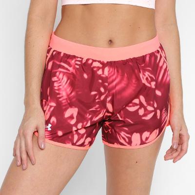 Short Under Armour Fly By 2.0 Printed Feminino