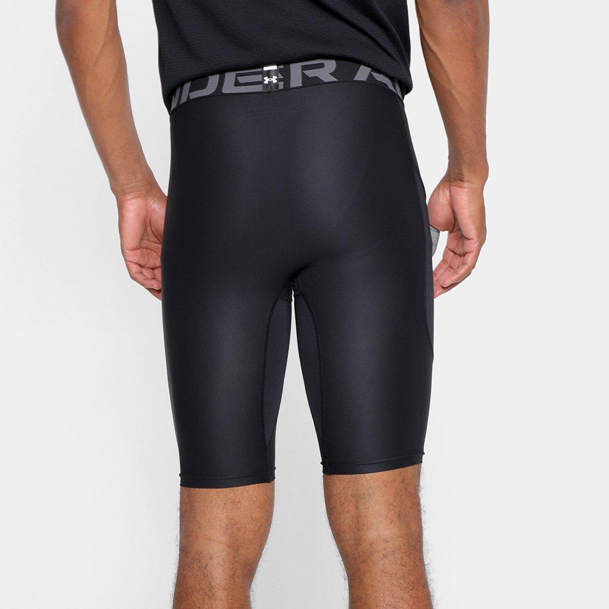 Short de Compressão Under Armour Hg Pocket Long Masculino - 2